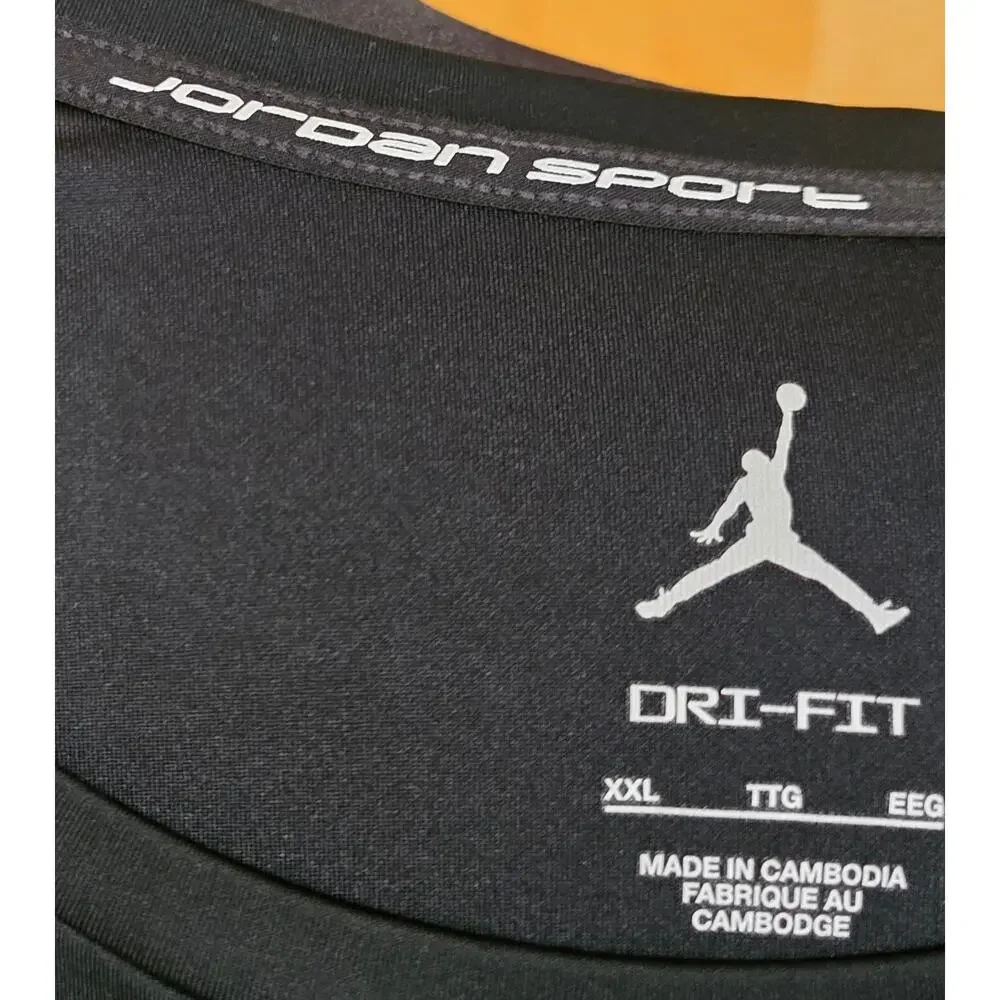 Jordan Sport Dri-Fit Black LS (Size XXL)